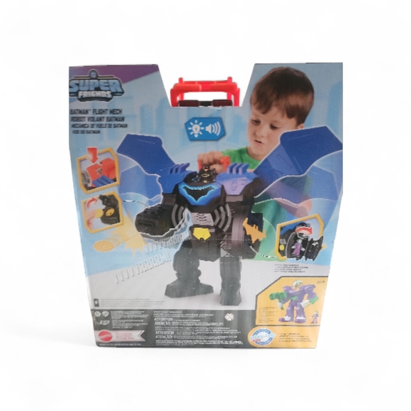 Fisher-Price Super Friends Batmobile - Blue and Black - Picture 5 of 5
